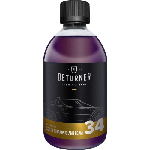 DETURNER SOUR SHAMPOO AND FOAM 500ml szampon i piana do mycia auta 2w1